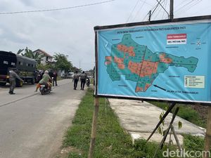2 Desa di Pati Rebutan Kuasai Jalan 450 Meter, Pengadilan Turun Tangan