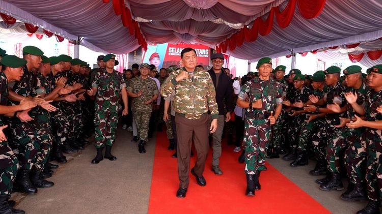 Menhan Pastikan Rindam Tambun Bungai Jadi Pilar Penguatan Pertahanan Kalimantan