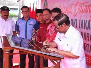 Pemprov DKI Benahi Kampung Tanah Harapan, Warga Antusias Sambut Perubahan