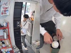 Heboh! Pengantar Makanan Ketahuan Cicip Minuman Pelanggan