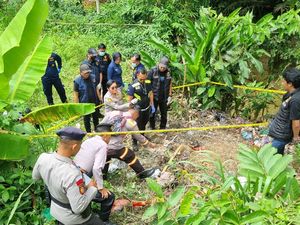 Video Polisi Cari Sisa Kerangka Alvaro, Temukan Tulang Diduga Rahang