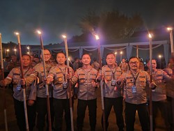 Kapolres Kediri Ikuti Malam Renungan Ksatria Bhayangkara