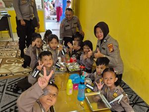 SPPG Polres Inhu Distribusikan MBG Aman dan Berkualitas ke 1.495 Siswa