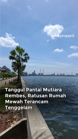 Video: Tanggul Pantai Mutiara Rembes, Ratusan Rumah Mewah Terancam Tenggelam