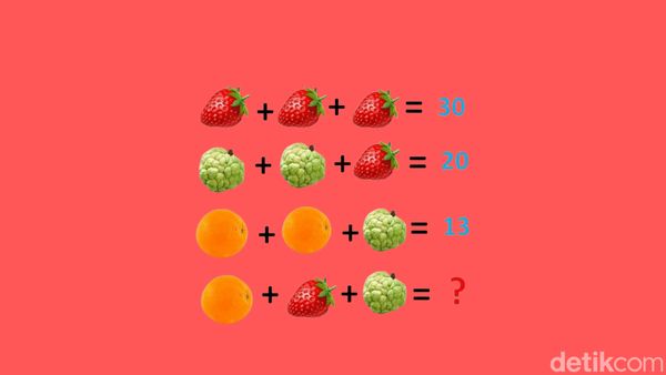 Teka-teki Hitung Ini Mudah di Awal, Tapi Soal Terakhir Bikin Banyak Orang Menyerah