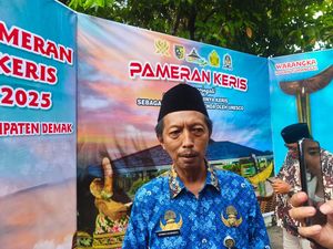 Warangka Asli Demak Dipamerkan di Pameran Keris 2025