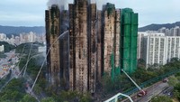 2 WNI Jadi Korban Tewas Kebakaran Besar Apartemen di Hong Kong
