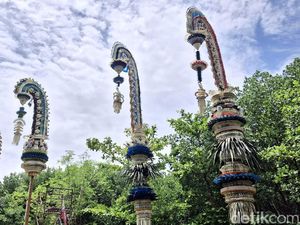 Menengok Lomba Penjor di Serangan, Satu Penjor Habiskan hingga Rp 35 juta