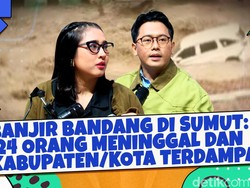 Banjir Bandang di Sumut: 24 Orang Meninggal dan 11 Kabupaten/Kota Terdampak