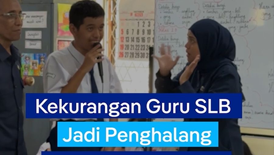 Video: Indonesia Kekurangan Guru SLB, Pendidikan Inklusif Terhambat