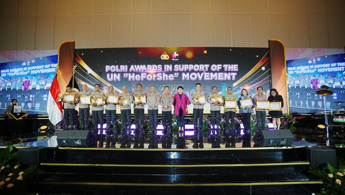 Polri Gelar 'HeForShe' Awards 2025, Kapolri: Komitmen Kesetaraan Gender