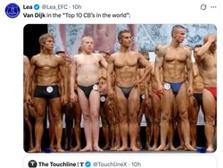Van Dijk masih masuk jajaran bek terbaik dunia usai handball konyolnya? (Foto: X.com/@Lea_EFC)