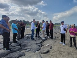 Bupati Badung Dampingi Gubernur Bali Sidak Proyek Kawasan Pantai Berawa