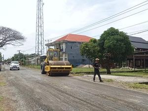 Bantuan Keuangan Pemprov Sulsel Percepat Pembangunan 7 Ruas Jalan di Pinrang
