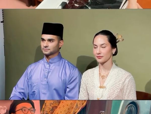 Vibes Masa Lalu! 7 Foto Anniversary Pevita Pearce & Suami Pakai Kamera 80-an