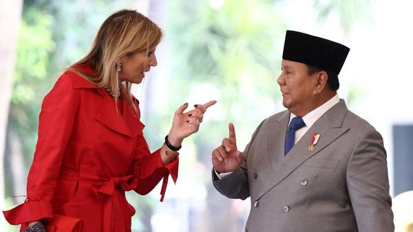 Prabowo Sambut Ratu Belanda Maxima, Bahas Kesehatan Finansial