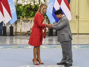 Foto: Deretan Gaya Ratu Maxima di Jakarta, Bold dan Elegan Tanpa Mahkota