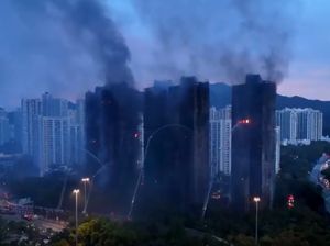 Dunia Hari Ini: Petinggi Perusahaan Konstruksi Ditangkap Terkait Kebakaran Hong Kong