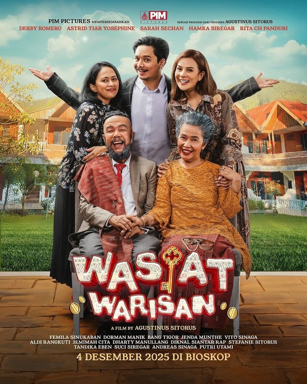 Film Indonesia terbaru Wasiat Warisan/Foto: PIM Pictures