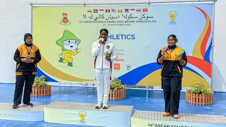 Atlet Papua Gemparkan ASEAN School Games 2025, Pecahkan Rekornas Tolak Peluru