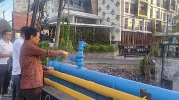 Cegah Banjir, Bupati Badung Imbau Warga Tak Buang Sampah ke Sungai
