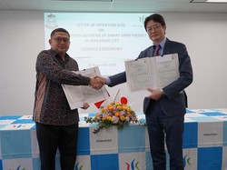 Pemkot Makassar Adopsi Smart Sensor Jepang untuk Deteksi Banjir Real Time