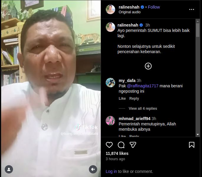 Unggahan Raline Shah