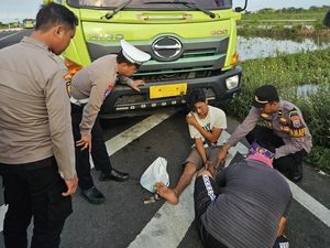 2 Sopir Truk Jadi Korban Perampasan di JLU Lamongan