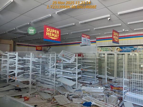 Akses Bantuan Terputus Akibat Bencana, Indomaret di Sibolga Dijarah