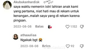 Kelakuan Random Suami Saat Istri Lahiran, Ceritanya Bikin Ngakak!