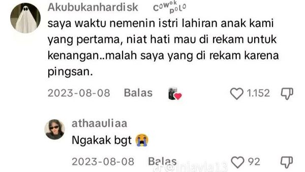 Kelakuan Random Suami Saat Istri Lahiran, Ceritanya Bikin Ngakak!