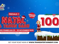 Liburan Akhir Tahun Sudah Dekat! Tiket Trans Studio Bandung Mulai Rp100 Ribuan!