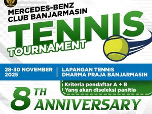 Cari Bibit Unggul Petenis, Komunitas Mercy Banjarmasin Gelar Turnamen
