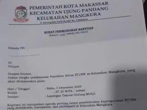 Lurah Mangkura Minta Konsumsi Pemilihan RT/RW ke Pengusaha gegara Dana Minim