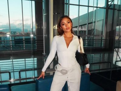 Cantik! Gaya Marion Jola saat Makan Burger hingga ke Piknik Kue