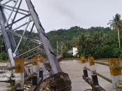 Banjir-Longsor Terjang Sojol Donggala, Jembatan Nyaris Ambruk-Tanggul Jebol