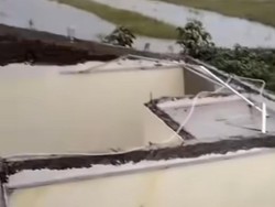 Hujan Disertai Angin Kencang Terjang 3 Kecamatan di Gowa, 39 Rumah Rusak