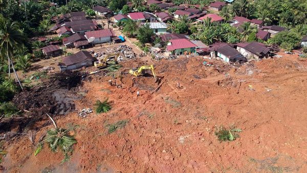 Longsor Dahsyat di Tapanuli Selatan, Puluhan Warga Tewas dan Hilang