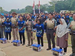 Panglima TNI Gelar Baksos dan Bazar UMKM di Hambalang Bogor