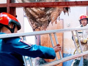 Rumah di Ciamis Hangus Dilalap Api, Diduga Akibat Korsleting Listrik
