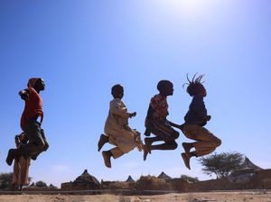 Potret Anak Pengungsi Sudan, Bertahan Hidup di Tengah Konflik yang Tak Kunjung Usai