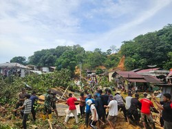 115 Rumah di Sibolga Rusak Berat Usai Diterjang Banjir-Longsor