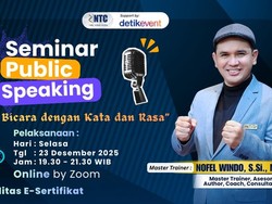 Begini Cara Jago Public Speaking dengan Kata dan Rasa dari Nofel Windo