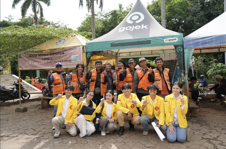 Mahasiswa FH UI Gagas Program Kesejahteraan: BPJS dan Cek Kesehatan untuk 85 Ojek Kampus