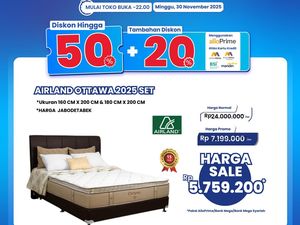 Transmart Full Day Sale! Beli Tempat Tidur Jadi Semurah Ini