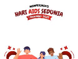17 Twibbon Hari AIDS Sedunia 2025 Terbaru dan Gratis, Yuk Posting di Medsos!