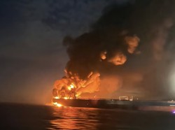 Drone Laut Ukraina Hantam Dua Kapal Armada Bayangan Rusia