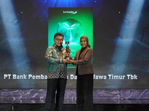 Bank Jatim Sabet Platinum Rank di Asia Sustainability Reporting Rating