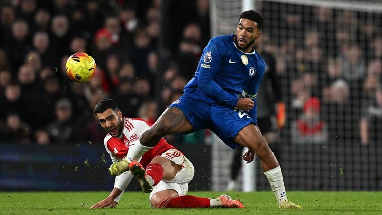 Drama 10 Pemain: Chelsea Bersepuluh Paksa Arsenal Imbang 1-1