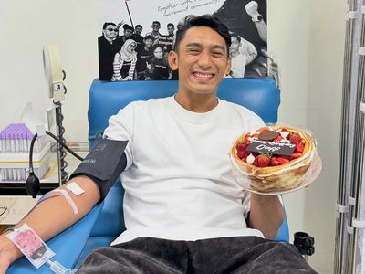 Perayaan Ultah ke-27 Daffa Wardhana dengan Donor Darah